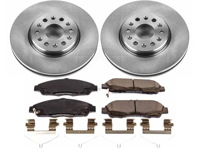 Kit de pastilha de freio dianteiro e rotor para Buick Enclave 2019 HV527WV 2018-2020 - Imagem 1 de 1