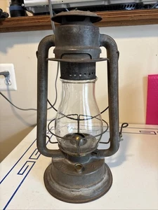 Frühe C.T. Schinken Nr. 2 Kaltstrahllaterne Schinkenkugel außen Lift Messing Zugring - Bild 1 von 22