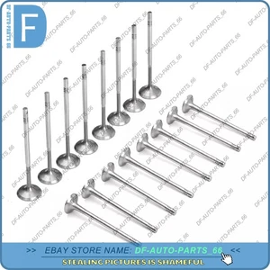 Engine Intake & Exhaust Valves For Mercedes-Benz C117 X156 W205 M270 M274 2.0T - Picture 1 of 6
