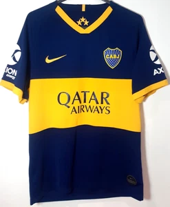 CABJ Boca Juniors Football Shirt Home Nike Dri Fit Medium Size - Picture 1 of 10