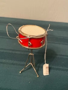 Vintage BWAY  Drum Christmas Ornament 3.75” - Picture 1 of 1