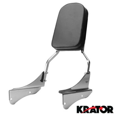 Respaldo de pasajero acolchado barra sissy para Honda Shadow Spirit 750 (2001-2008) Foto 1 de 2