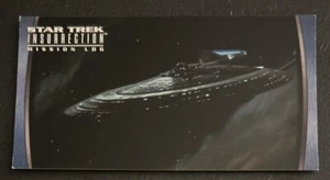 1998 Skybox Star Trek Insurrection Mission Log Card #15 ML-14 USS Enterprise-E - Picture 1 of 2