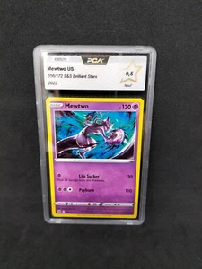 Mewtwo 056/172 US PCA 9,5 (non holo) - Brilliant Stars - Envoi éclair - Imagen 1 de 2