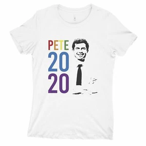 Pete Buttigieg Shirt Women Buttigieg Womens T Shirt - Picture 1 of 10