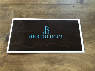 Б/у - BERTOLUCCI - Рождественское поздравление - для коллекционеров - Изображение 1 из 2