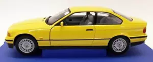 UT Models 1/18 Scale Diecast 180 023320 BMW 3-Series Coupe Yellow (e36) - Picture 1 of 6