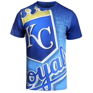 FOCO MLB Men's Kansas City Royals Big Logo Tee - Picture 1 of 7