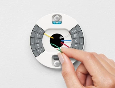 FITS Google Nest 3rd Gen Thermostat: Wire Base Harness Back Connector Plate Part - Image 1 of 2