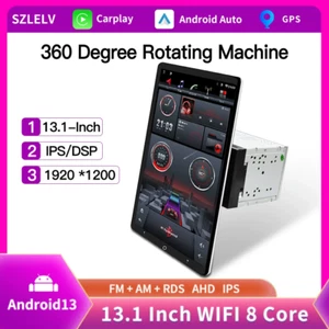 13 Zoll Android Dual Spindel 1920.1200 Touchscreen Auto Radio GPS Navigation - Afbeelding 1 van 10