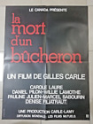 ancienne affiche cinéma originale - " LA MORT D'UN BUCHERON" - 60x80 cm