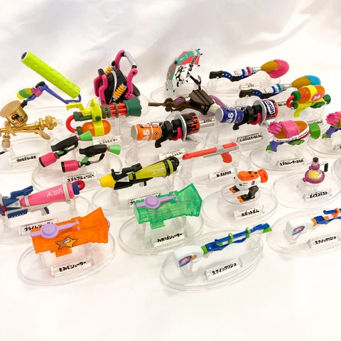 Splatoon 2 Buki Weapon Collection Figure Japan Limited Nintendo Rare inkling Cover
