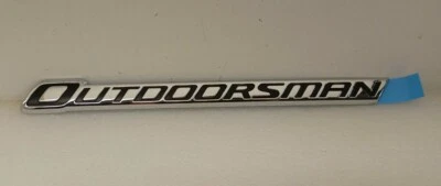 Outdoorsman, паспортная табличка.🟠2009-24 Dodge Ram OUTDOORSMAN эмблема шильдик новый оригинальный - Изображение 1 из 3