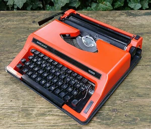 Antigua máquina de escribir máquina de escribir de viaje Hercules 1000 IMC spa Chiavenna Italy - Imagen 1 de 12