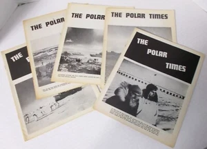 THE POLAR TIMES five issues 1957-61 #44 45 48 51 52 ARCTIC EXPLORATION JOURNAL - Picture 1 of 6