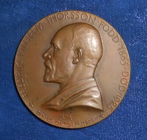 Schweden 1929 AE 45 mm Fredrik Wilhelm Thorsson Medaille - Bild 1 von 4