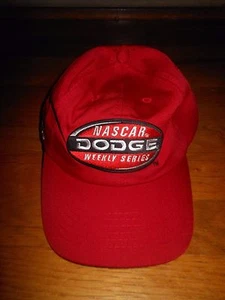 NEW Rare NASCAR Dodge Weekly Series Cintas Official Hat Adjustable Red NEW - Picture 1 of 5