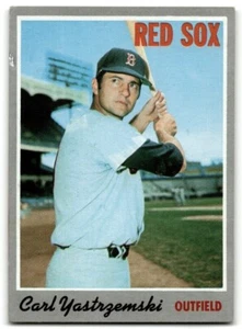 1970 Topps Baseball Carl Yastrzemski #10 - Boston Red Sox - Top Zustand - Bild 1 von 1