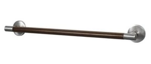 Portasciugamani singolo da parete in legno massello e zama 460/610 mm - Foto 1 di 2