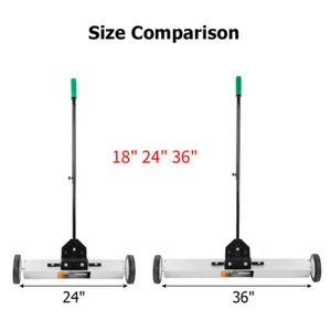 18"-36" / 45-90cm Magnetic Warehouse Sweeper Pickup Tool Extendable Handle - Picture 1 of 18