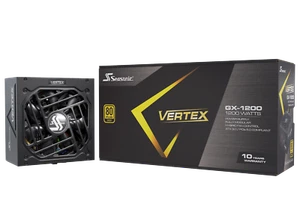 Seasonic VERTEX GX 1200 ATX12V EPS12V 80 PLUS Gold 1200W internal Power supply - Picture 1 of 2