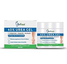 Dr Foot 40% Urea Gel with 1% Salicylic Acid - 100 g Coconut & Tea Tree Oil