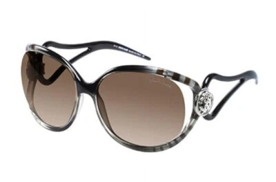 Auth Roberto Cavalli RC893S 05F GRAFIAS Sunglasses black/gradient brown Italy - Image 1 of 4