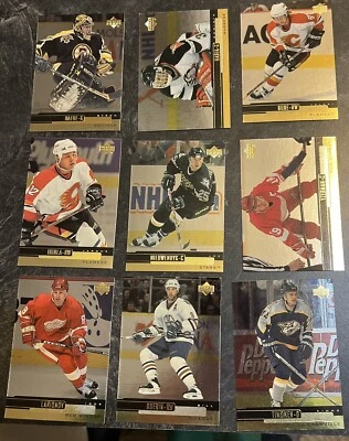 1999-2000 UPPER DECK GOLD RESERVE HOCKEY-U PICK SINGLES-JAGR YZERMAN HASEK - Image 1 of 4
