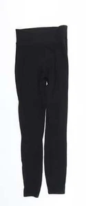 New Look Womens Black Viscose Blend Capri Leggings Size 6 L24 in - Picture 1 of 12