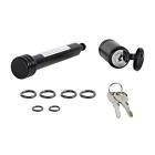 Trailer Pin Locks Fits 2&quot; Receiver Tubes Antitheft Towing Hitch Receiver Lock