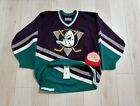 NHL Anaheim Mighty Ducks CCM authentisches Hockeytrikot Größe 48