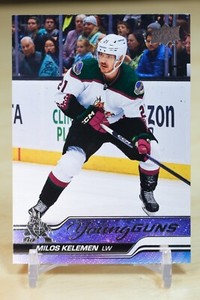 2023-24 Upper Deck Young Guns #211 Milos Kelemen - Arizona Coyotes Rookie RC