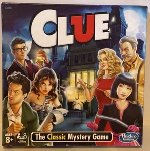 Hasbro Clue The Classic Mystery Brettspiel - Made in Ireland - vollständig - Bild 1 von 3