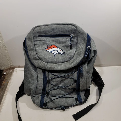 Denver Broncos School Collage Backpack Cover