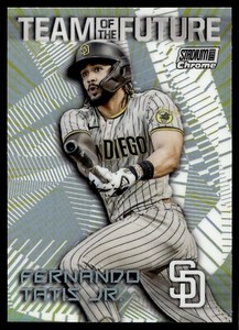 2022 Chrome Team of the Future . #TOF-14 Fernando Tatis Jr. San Diego Padres