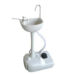 TOPPLAN HAPPY CHH-7701 Lavabo da esterno portatile rimovibile bianco ~ NUOVO, SIGILLATO - Foto 1 di 8