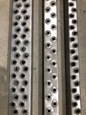 Leitersprossen Profil - Stahl Metall Eisen Edelstahl Alu Tritt Stufe Blech Rost