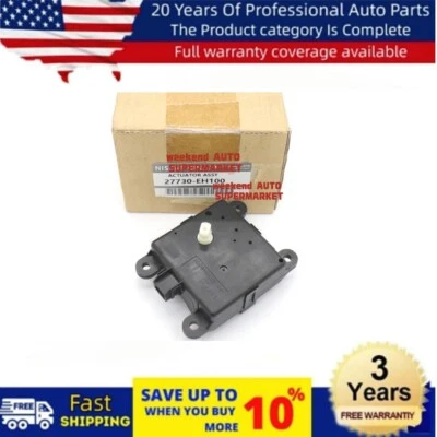 Actuador de puerta mezcla de aire acondicionado OEM 27730-EH100 para Nissan GT-R Infiniti QX50 QX70 Foto 1 de 4