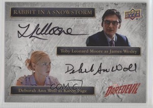 2018 Upper Deck Marvel Daredevil Seasons 1 & 2 Toby Leonard Moore Auto 07ck