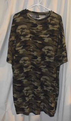 Vestido Camiseta Pullover Emery Rose® Camuflaje Camuflaje Elástico - Talla 3XL Foto 1 de 4