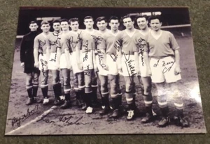 Signed Picture. Manchester United Busby Babes. Copy. Duncan Edwards. Facsimile. - Picture 1 of 2