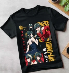 Loid Yor Anya Bon Forger SPY x FAMILY Unisex T-Shirt Manga Anime gift for girls - Picture 1 of 10