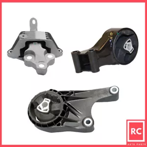 Manual Trans Mount 3PCS Set Fit 11-16 Chevy Cruze / 2016 Cruze Limited 1.4 / 1.8L - Imagen 1 de 7