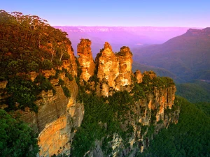 A0 Blue Mountains NSW landscape Print Photo Australia Sydney - Picture 1 of 3
