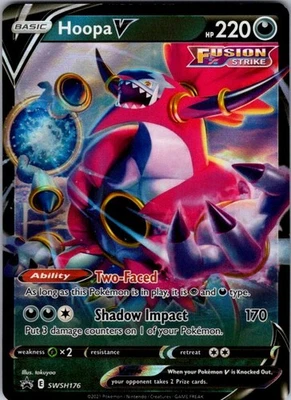 Pokemon | SWSH: Sword & Shield Promo Cards | Hoopa V - | SWSH176 | NM Holo - Image 1 of 2
