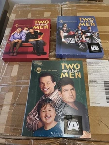 Two and A Half Men CBS Television Series Season 1-3 DVD Complete Box Sets - Picture 1 of 3