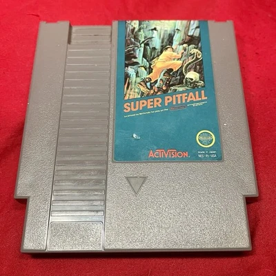 Nintendo NES Super Pitfall - 1987 Original, Authentic Game - Tested & Working - Image 1 of 4