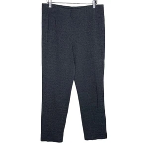 J Jill Mujer Talla Mediana Negro Gris Ponte Pierna Ajustada Legging Pantalones Pull On - Imagen 1 de 9