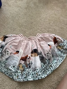 Molo Animal Print Organic cotton girl Skirt – Size 110/116 cm (5-6Y),new - Picture 1 of 3