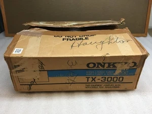 Amplificador sintonizador servo bloqueado Onkyo TX-3000 de colección receptor Am/Fm en caja abierta - Imagen 1 de 11